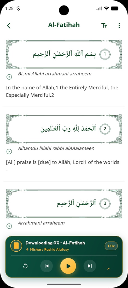 App screenshot